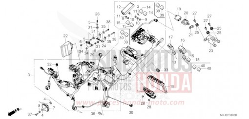 FAISCEAU DES FILS CB1000RAM de 2021